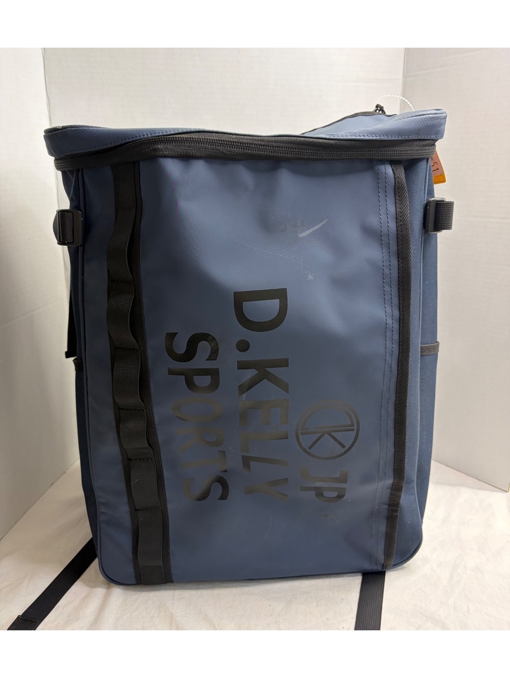 D.KELLY Sports Box Backpack Japan Navy Equipment Gear Bag NWT Large